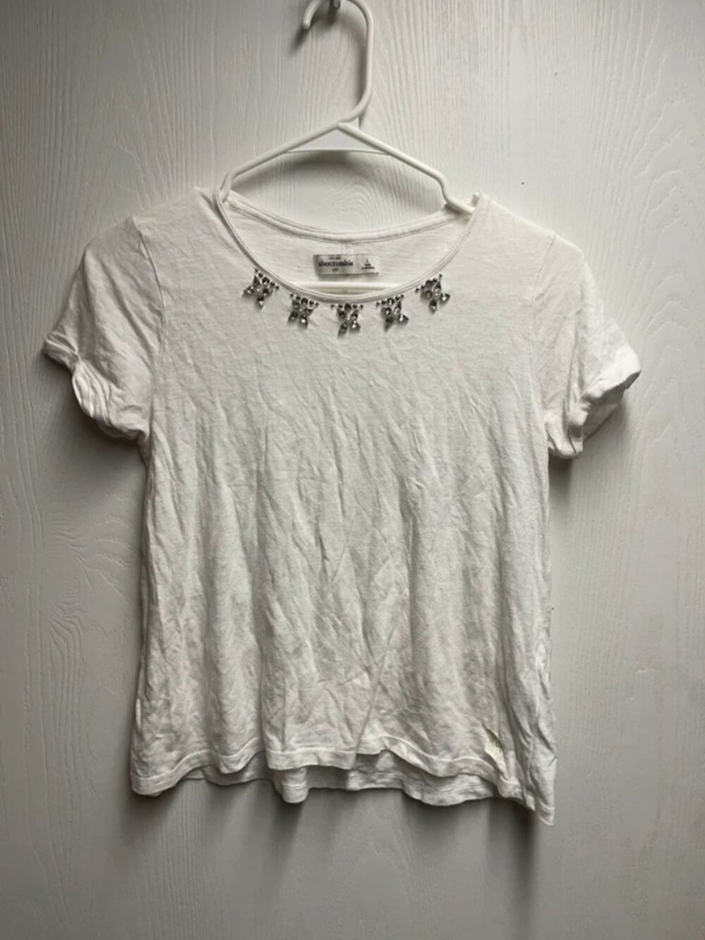 Abercrombie Kids White Shirt Size Large